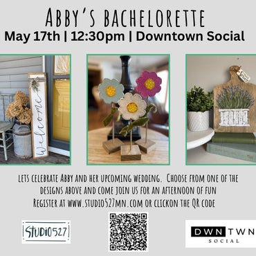 Abby’s Bachelorette| Downtown Social| May 17th
