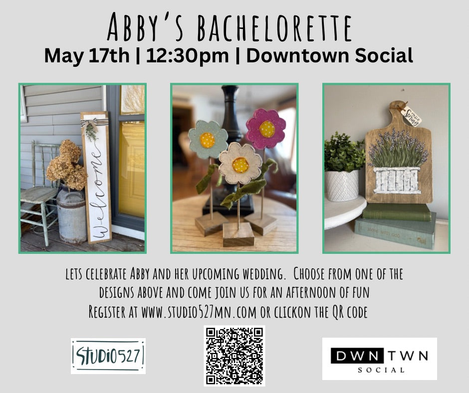 Abby’s Bachelorette| Downtown Social| May 17th