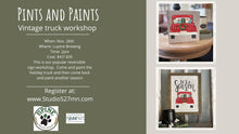 Vintage Truck Painting | Lupine | Nov.26th