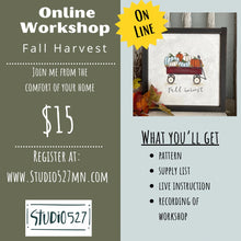 ONLINE WORKSHOP- Fall Harvest