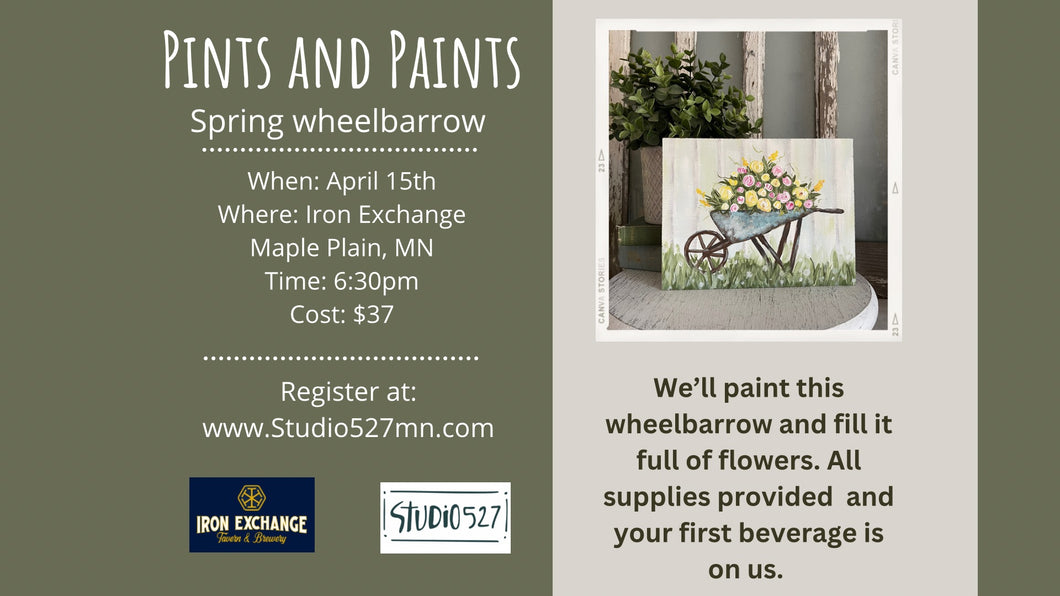 Spring Wheelbarrow | Iron Exchange | April 15th