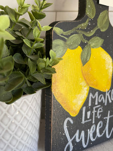 Sweet Life Decorative Cutting Board