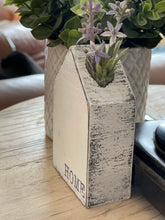Wood Home vase
