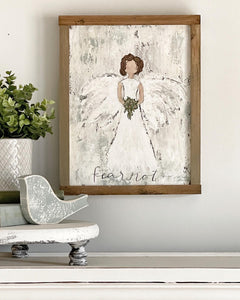 Fear not angel painting