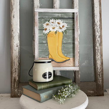 ONLINE WORKSHOP- Rainboots & Flowers