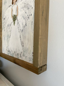 Fear not angel painting