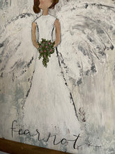 Fear not angel painting